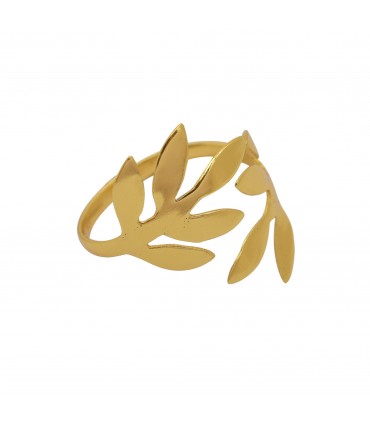 Anillo en Plata con baño de oro