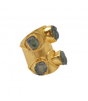 Anillo en plata y Jade