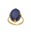 Anillo en plata y lapislazuli