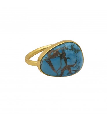 Anillo en Plata y Turquesa