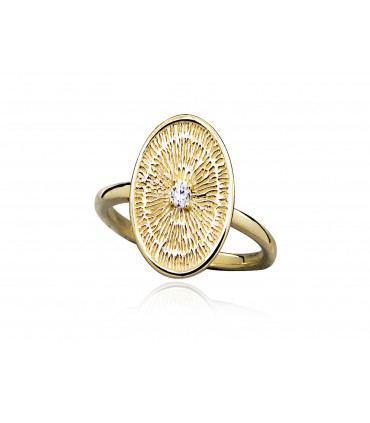 Anillo en Plata y Circonita