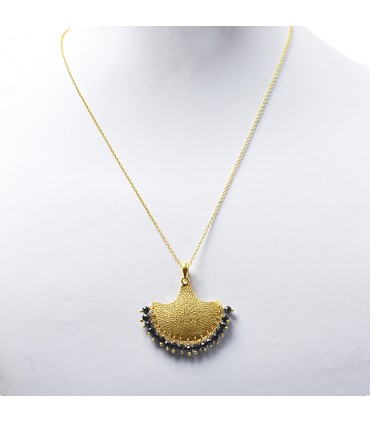 Colgante en Plata y Onix