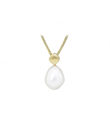 Colgante en Plata y Perla