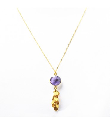 Collar en Plata y Amatista