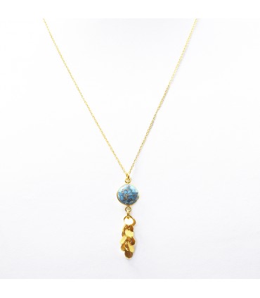 Collar en Plata y Turquesa