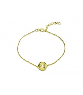 Pulsera Sol de Levante con circonita blanca