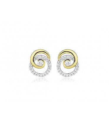 Pendientes Atenea en Plata