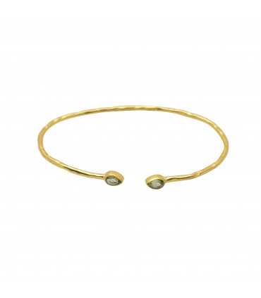 Pulsera en Plata de Ley con baño de oro