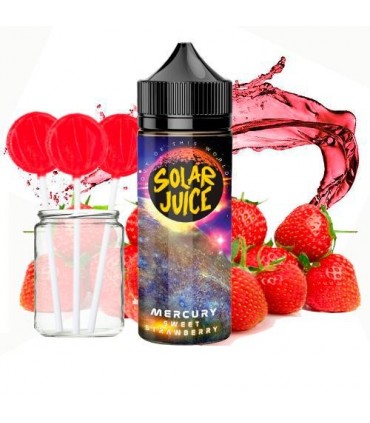Solar Juice Mercury Strawberry Lollipop