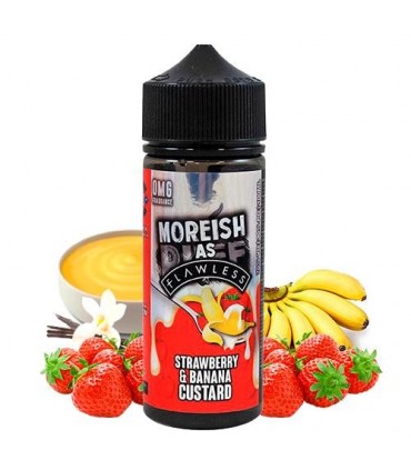 Moreish As Flawless Custards Strawberry & Banana