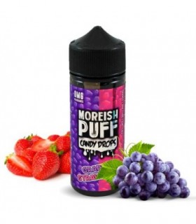 Moreish Puff Candy Drops Grape Strawberry