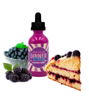 Dinner Lady Blackberry Crumble