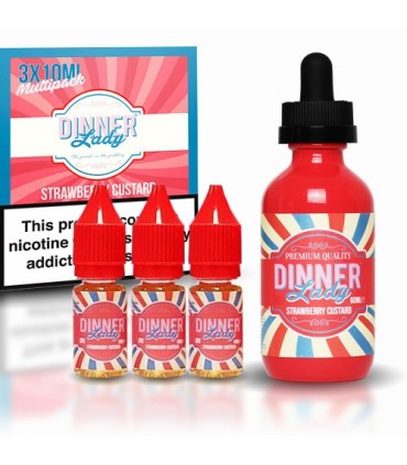 Dinner Lady Strawberry Custard