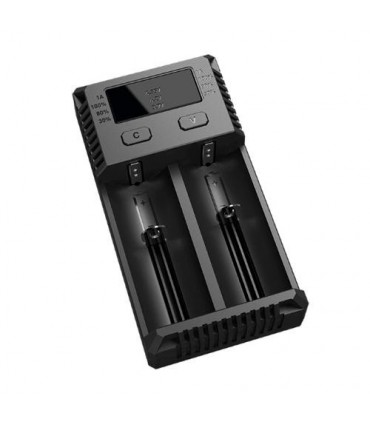 Cargador Nitecore NEW I2 (2 Charger) Enchufe Europeo
