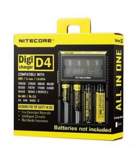 Cargador Nitecore Intellicharger D4 LCD