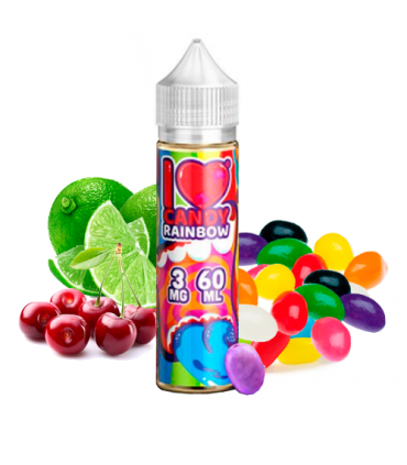 Mad Hatter I Love Candy - Rainbow
