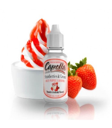 Capella Flavors Strawberries and Cream